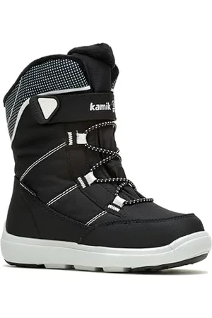 Kamik Kinder Stance2 Winterstiefel, Schwarz , 22 EU