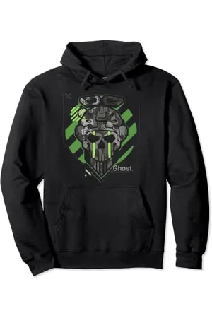 Call of Duty : Modern Warfare 2 Ghost Head Portrait Pullover Hoodie