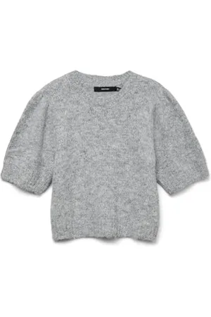 VERO MODA VMNOVAH SS O-Neck Puff Pullover GA NOOS