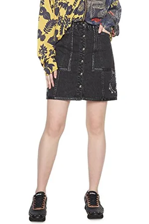 Desigual Damen FAL_MARTIA Rock, , 32 (Herstellergröße: 24)