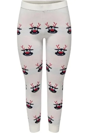 ONLY Damen Strickleggings Onlxmas Reindeer Mw Pant Box KNT, , XS