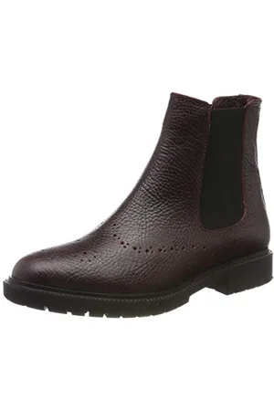 Fred de la Bretoniere Damen Stephanie Chelsea Boots, Rot (Bordeaux 5059)