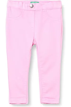 Benetton Mädchen Pantalone 4U40GE00B Jeans, , 82