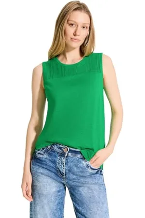 CECIL Damen B321620 Ajour Top, , Medium
