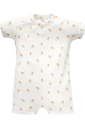 Pinókio Romper, Lovely Day, écru-Teddybär, Unisex 62-86 (68)