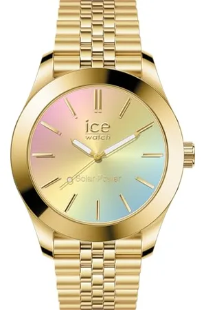 Ice-Watch Ice Steel Gold Rainbow - Gold Damenuhr mit Metallarmband - 023992 (Small)