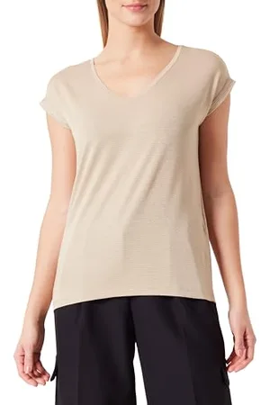 Pieces® PCBILLO Tee Lurex Stripes NOOS