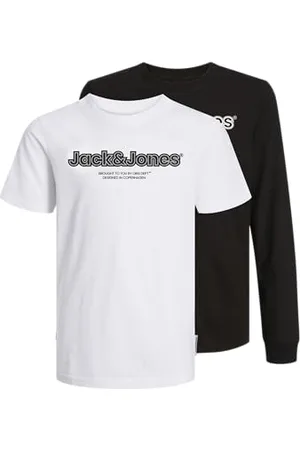 JACK&JONES JUNIOR Jorlakewood Branding Tee Mix Jnr 2Pk Mp