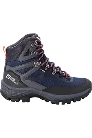 Jack Wolfskin Damen Rebellion Guide Texapore Mid W, Blue / Coral, 40 EU