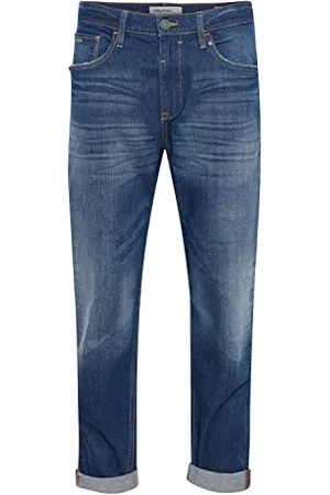 Blend BHThunder Herren Jeanshose Hose Denim Jeans mit Gürtelschlaufen Eingrifftaschen Baumwollmischung Regular fit, Größe:W32/32, Farbe: