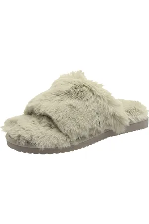 flip*flop Damen slidefur 2 Hausschuh, lt.Grey, 37 EU