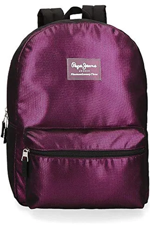 Pepe Jeans Lily Laptop-Rucksack Violett 32x44x15 cms Polyester 15,6" 21.5L