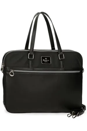 Pepe Jeans Christine Laptoptasche, , 40 x 30 x 5 cm, Polyester, mit Details aus Kunstleder von Joumma Bags, , Talla única, Laptoptasche