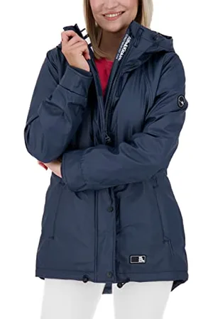 alife kickin ALIFE and Kickin ElmaAK A Rainjacket – Damen Winterjacke Kurz – Warm & Stylisch für Kalte Tage – Perfekt für Herbst & Winter – Bequeme Jacke für den Alltag M