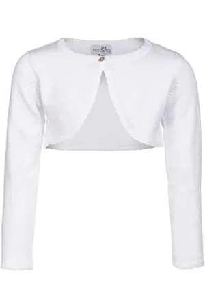 happy girls ® Mädchen Bolero Strickjacke, Größe:128, Präzise Farbe:
