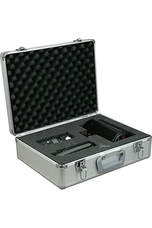 Alumaxx 45138 Multifunktionskoffer Stratos IV, Piloten Koffer Aluminium, Aktenkoffer Alu, Fotokoffer mit Polsterschaum, Pilotenkoffer ca. 47 cm, , Koffer 46,5 × 36,5 × 19 cm