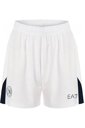 SSC NAPOLI Unisex Pantaloncino Gara Home Ea7 fußballshorts, , M Corto