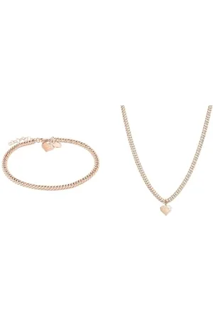 liebeskind Fußkette LJ-0860-A-25 IP & Halskette LJ-0852-N-45 IP