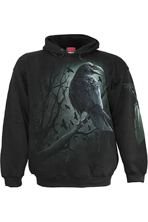 Spiral Shadow Raven - Hoodie - - M