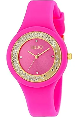 Liu Jo LiuJo Damen Analog Quarz Uhr mit Silikon Armband TLJ1424