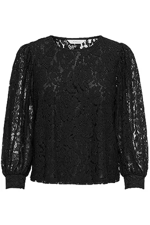 ONLY RSA L/S LACE TOP WVN