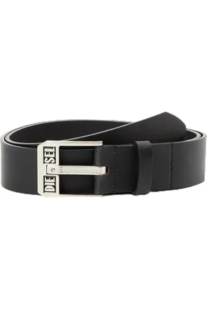 Diesel _LOGO BLUESTAR II BELT_APPAREL_BELT_Schwarz/Silber Amerika_95