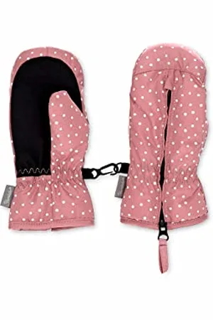 Sterntaler Baby Mädchen Fäustel Punkte Handschuh - Baby Fäustlinge Winter, Baby Handschuhe - wasserdicht aus Funktionsmaterial - , 5