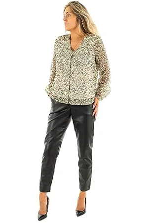 ONLY Damen Onlluna L/S V-Neck Top Cs Noos Ptm Langarmshirt, , S
