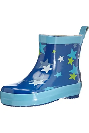 Playshoes Jungen Unisex Kinder Gummistiefel Halbschaft Regenstiefel, , 18 EU