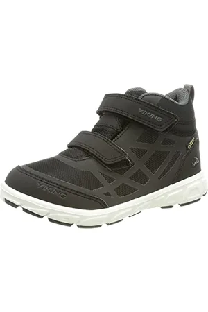 Viking Veme Mid R Gore-Tex Sport Shoes, Black/Charcoal, 20