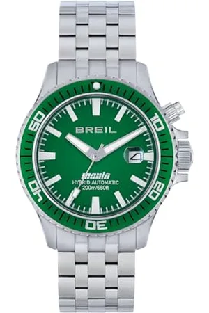 Breil Uhr Herren Manta P.R.O. Ziffernblatt Bewegung NUR Zeit HYBRID e Bracelet Stahl Silber TW2016