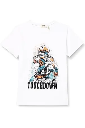Koton Jungen Printed Short Sleeve Cotton Crew Neck T-Shirt, , 5-6 Jahre EU