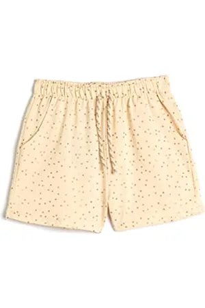 Koton Girlss Drawstring Elastic Waistband Gleamy Polka-dot Cotton Shorts, , 11-12 Jahre EU