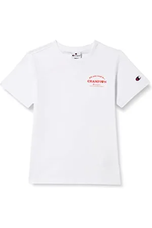 Champion Jungen Rochester 1919 Graphic Gallery Small Script Logo Crewneck S-s T-Shirt, , 3-4 Jahre