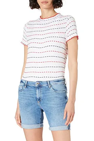 Cross Jeans Damen Genna Jeans-Shorts, , 28W Kurz