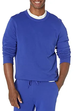 Amazon Herren Leichtes langärmeliges Frottee-Sweatshirt mit Rundhalsausschnitt (erhältlich in Big & Tall), , XL