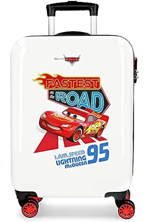 Disney Cars Good Mood Kabinenkoffer Mehrfarbig 34x55x20 cms Hartschalen ABS Kombinationsschloss 32L 2,5Kgs 4 Doppelräder Handgepäck