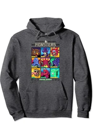 Dungeons & Dragons Wizards of the Coast Monster Select Menu Pullover Hoodie