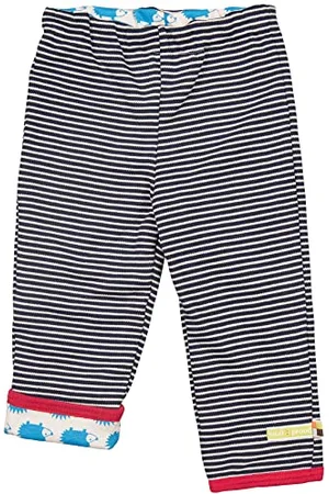 loud + proud Unisex Baby Omkeerbare broek van biologisch katoen, Gots gecertificeerd Hose, , 74-80 EU