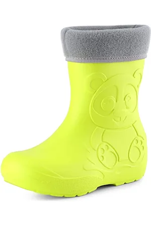 Ladeheid Eva Kinder Jungen Mädchen Gummistiefel Regenschuhe gefüttert LA-CA-11 ( , 28/29 EU)