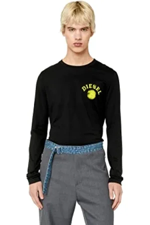 Diesel _T-DIEGOR-LS-K1 MAGLI_SHIRT_Schwarz_XL