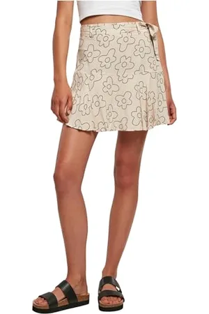 Urban classics Damen TB4367-Ladies Viscose Mini Skort Rock, , XXL