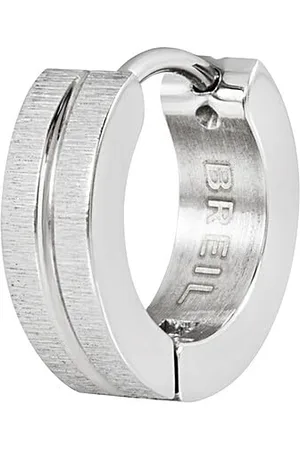 Breil Juwel Sammlung LOOP, OHRRINGE aus HERREN in STAHL Farbe SILVER messen 19 - TJ3443
