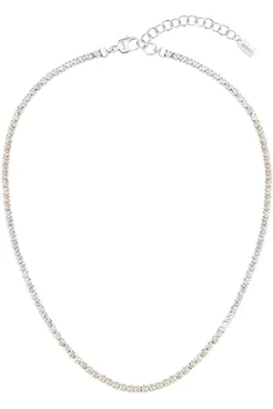 HUGO BOSS HBJ Jewelry Halskette für Damen Kollektion KASSY PRECIOUS Aus Edelstahl mit Farbigen Kristallen - 1580630