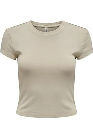 ONLY Onlelina S/S O-Neck Short Top JRS