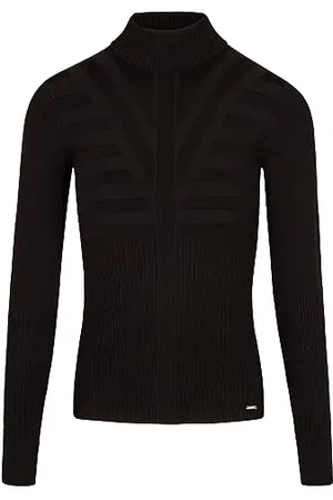 Morgan Damen Langärmeliger feinem Manometer 212-metro Pullover, , Medium