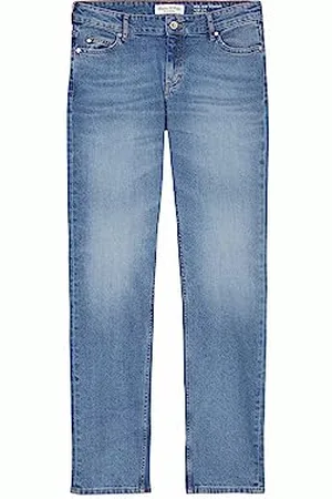 Marc O’ Polo Marc OߴPolo Damen Jeanshose mit Stretch-Anteil Straight Fit, Blau (Sustainable Clean Blue Wash), W26/L34