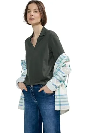 CECIL Damen Piquee Poloshirt S