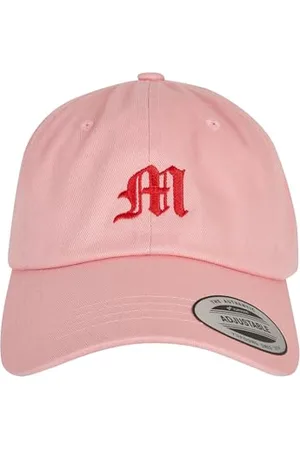 Mister Tee Unisex Letter Pink Low Profile Cap one Size
