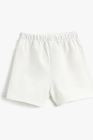 Koton Babyboy Shorts Drawstring Elastic Waistband Crab Printed